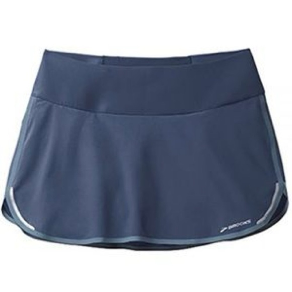 BROOKS Infinity Running Skort L Athletic Tennis Golf Pickleball Attached Short